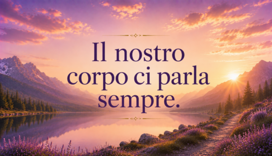 Il nostro corpo ci parla sempre