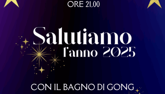 Blu Elegante Flyer Evento Capodanno Stella