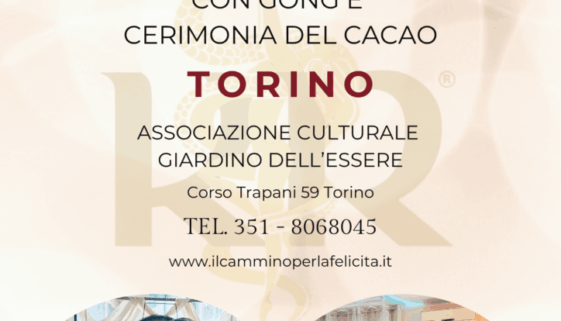 Attivazione kundalini con bagno di gong e cerimonia Cacao