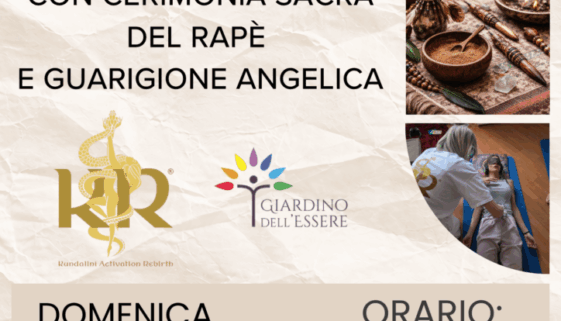 Cerimonia del Rapè, Attivazione Kundalini e Guarigione Angelica a Torino