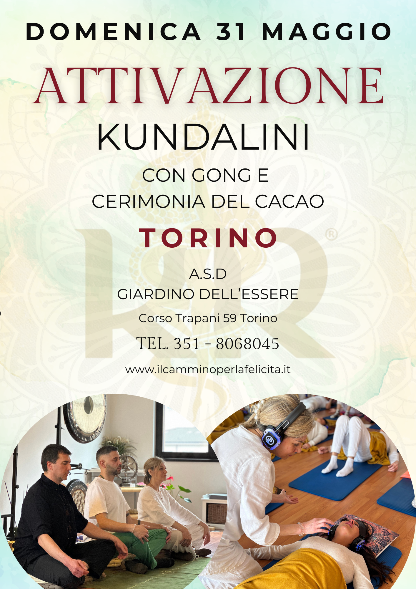 Attivazione Kundalini con Bagno di Gong e Cerimonia del cacao