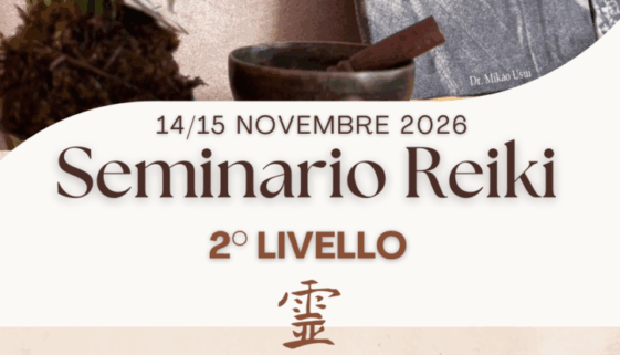 Seminario Reiki Usui 2° Livello