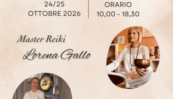 Seminario Reiki 1° Livello