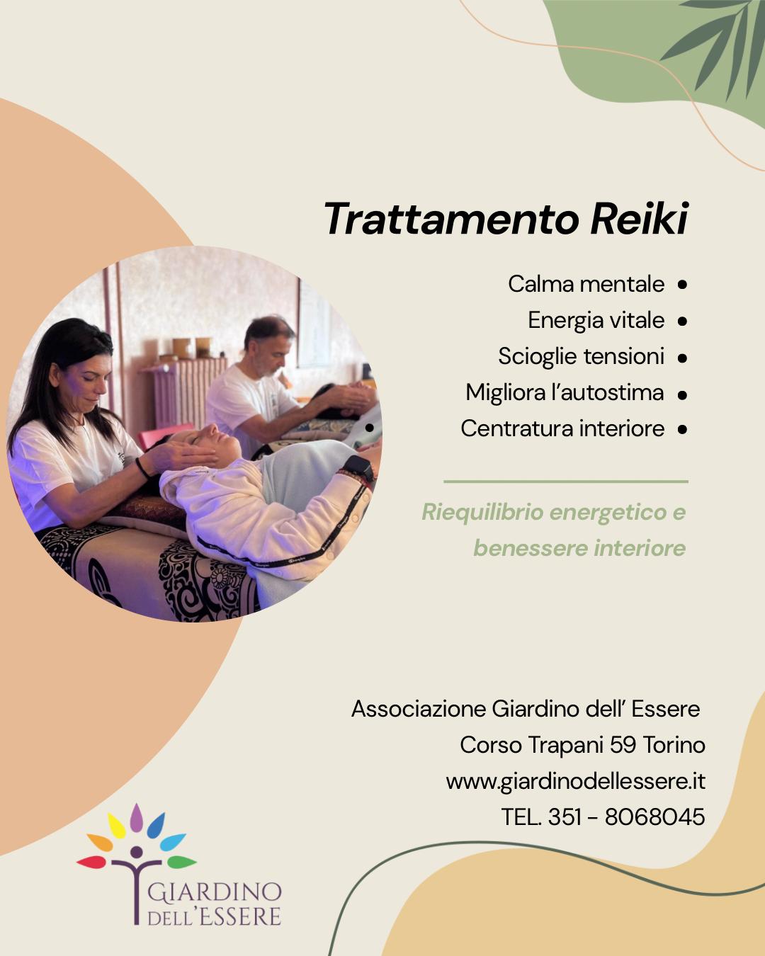 Trattamento Reiki a Torino