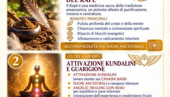 Integra, Libera, Vivi a Torino | Rapè e Kundalini