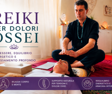 Reiki per dolori ossei: benefici, equilibrio energetico e benessere