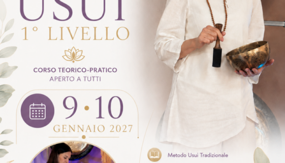 Seminario Reiki Usui 1° Livello